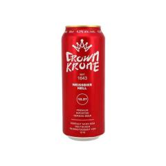 德国皇冠原浆小麦白啤酒 500ml