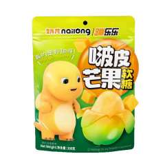 蹦乐乐啵皮芒果软糖（青芒果味） 78克