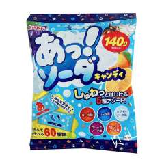 理本水果苏打口味糖果 140克