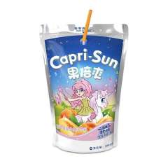 果倍爽桃苹果复合味果汁饮料 200ml