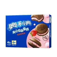 奥利奥夹心蛋糕草莓味 88克