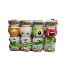 伊利QQ星揉揉小肚子酸奶水蜜桃桑葚味 180ml*4