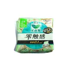 花王乐而雅零触感日用卫生巾 225mm*10p