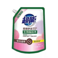 超能柔顺舒适洗衣液 780克+118克