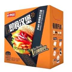 美焙辰烧烤猪肉即食汉堡 135克