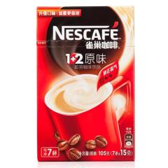雀巢咖啡1+2原味 7条*15克