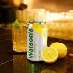 屈臣氏苏打水柠檬草味 330ml
