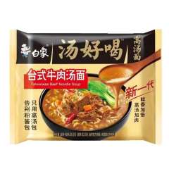 白象汤好喝台式牛肉汤面袋 109.5克