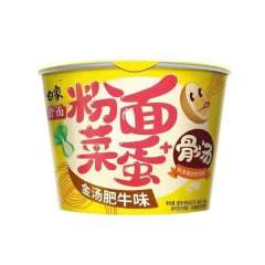 白象粉面菜蛋金汤肥牛味 157克