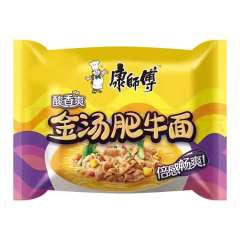康师傅经典金汤肥牛袋面 105克