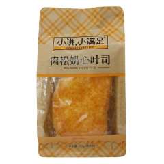小饿小满足肉松奶心吐司 102克