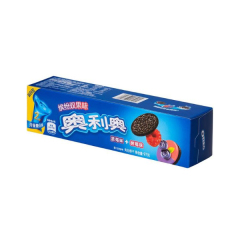 奥利奥缤纷双果味夹心饼干蓝莓味+树莓味97G/盒
