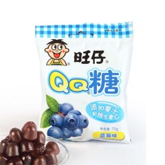 旺仔QQ糖蓝莓味 70克
