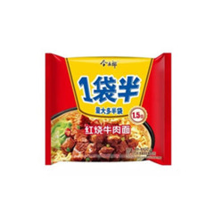 今麦郎 1袋半红烧牛肉面方便面速食快餐 143g/袋
