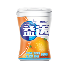 益达木糖醇香橙口香糖40粒 40粒