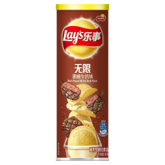 乐事无限黑椒牛扒味 104g