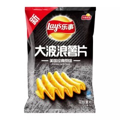 乐事大波浪薯片原味 70克  