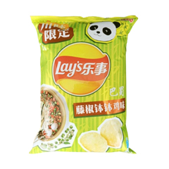 乐事薯片藤椒钵钵鸡味70克