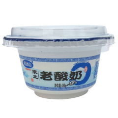 完达山碗装东北原味老酸奶140g/碗