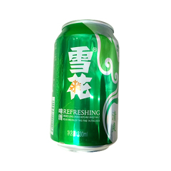 雪花 清爽8度啤酒 330ml/听