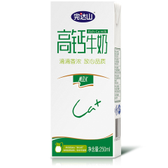 完达山苗条砖高钙牛奶250ml/盒