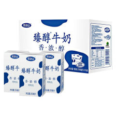 完达山臻纯盒装牛奶250ml/盒