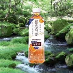 三得利橘皮乌龙复合茶饮料无糖 500ml