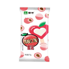 蒙牛荔枝味雪泥 75克