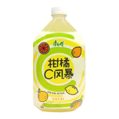 康师傅柑橘C风暴果汁 1升