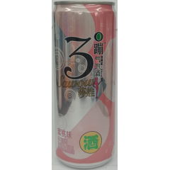 旺旺莎娃3°蹦桃子味气泡酒 330ml