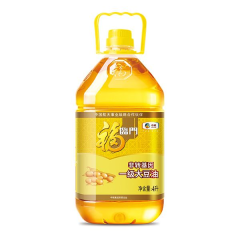 福临门非转基因一级大豆油 4L