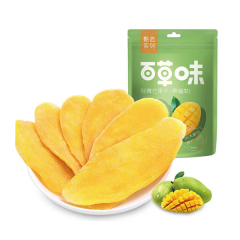 百草味轻青芒果干 42克