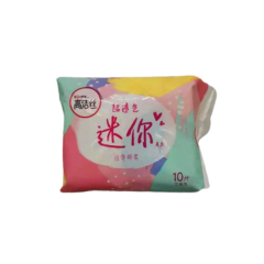 高洁丝迷你直条10片装卫生巾 10P
