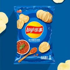 乐事意大利香浓红烩味薯片 70克