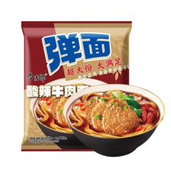 今麦郎弹面酸辣牛肉面 159克