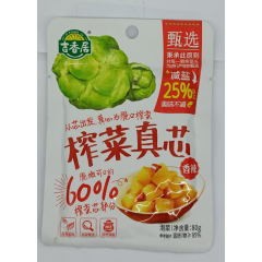 吉香居榨菜真芯（香辣） 80克
