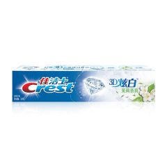 佳洁士炫白+茉莉茶爽牙膏 120克
