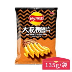 乐事大波浪五花肉 135克 