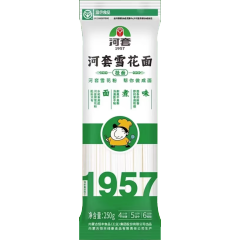 河套雪花挂面 250克
