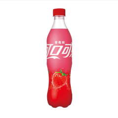 可口可乐草莓味 500ML