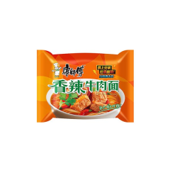 康师傅经典重现香辣牛肉袋面 104克