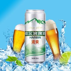 哈尔滨清爽听 500ml