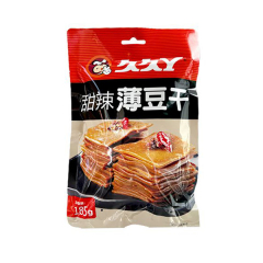 久久丫甜辣薄豆干 185克