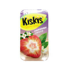 kiskis无糖薄荷糖茉莉草莓味 21克