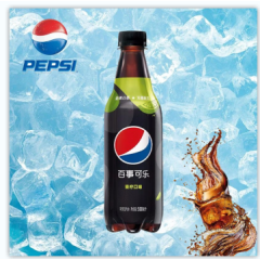 百事可乐青柠无糖可乐 500ml