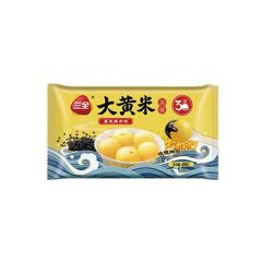 三全经典大汤圆大黄米黑芝麻 450克