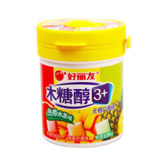 好丽友木糖醇热带水果口香糖 101克
