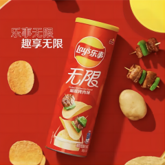 乐事无限嗞嗞烤肉味薯片 104克