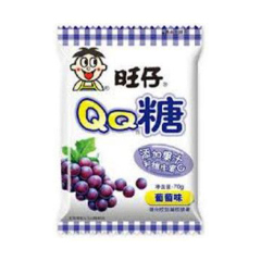 旺仔QQ糖葡萄味 70克