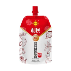 利民减盐蒜蓉辣酱 150克